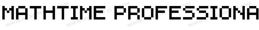 MathTime Professional字体转换